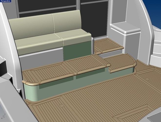 Riviera 56 mezzanine © Riviera . http://www.riviera.com.au